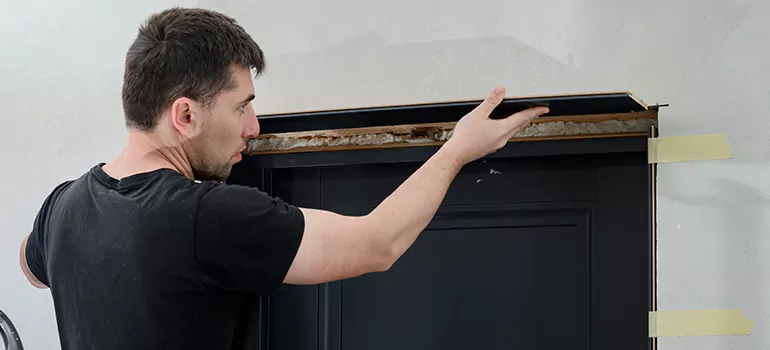 Wood Door Hole Repair in Bay Point, CA